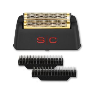 Gold Titanium Foil and Echo Cutters for Rebel Foil Shaver