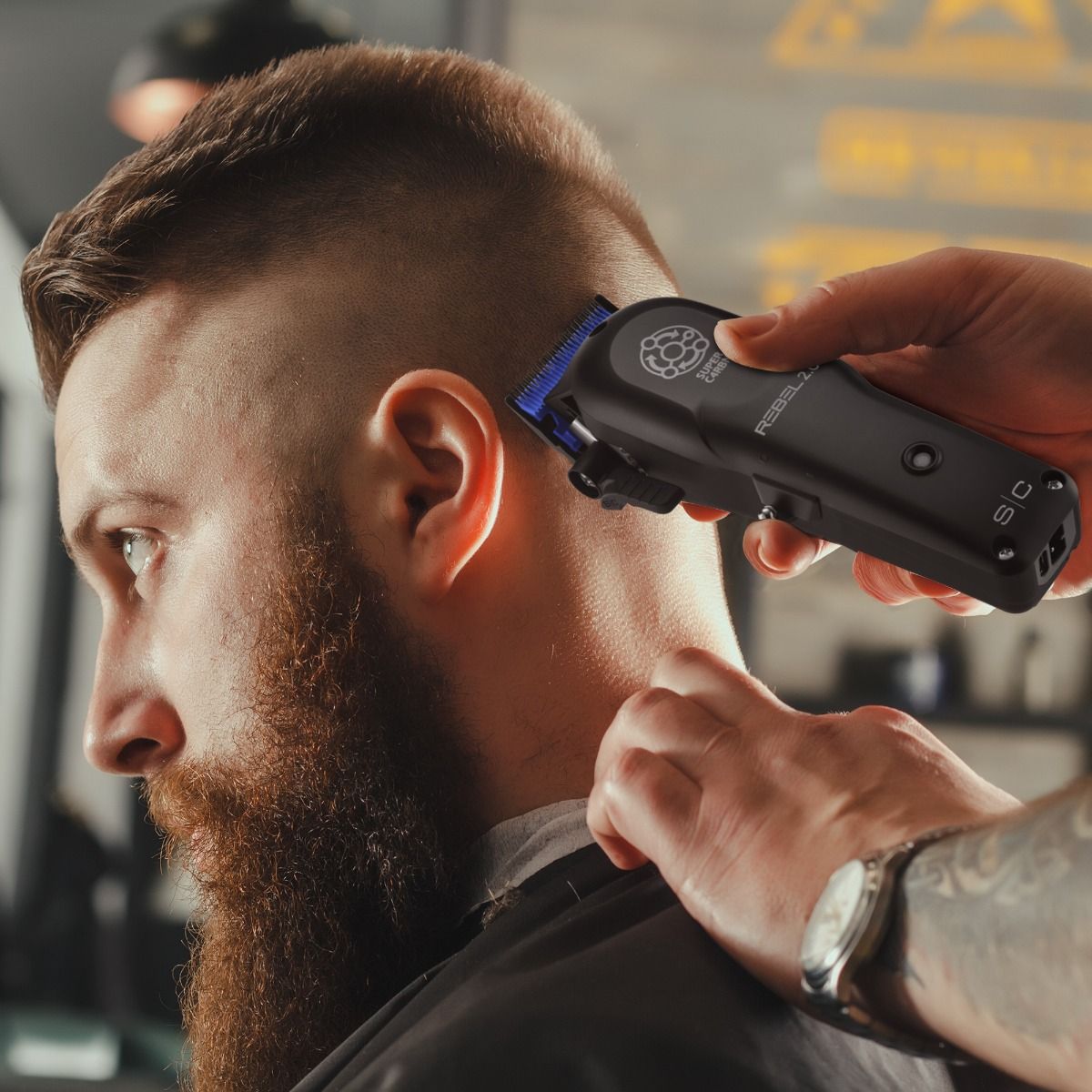 Rebel 2.0 Professional Hair Clipper with Super C4RBN Motor - Image 5