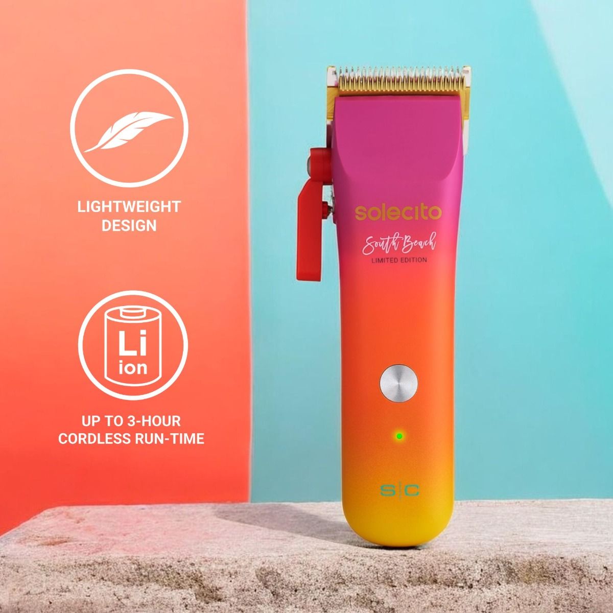 Solecito Professional Hair Clipper with Powerful Rotary Motor - Image 2